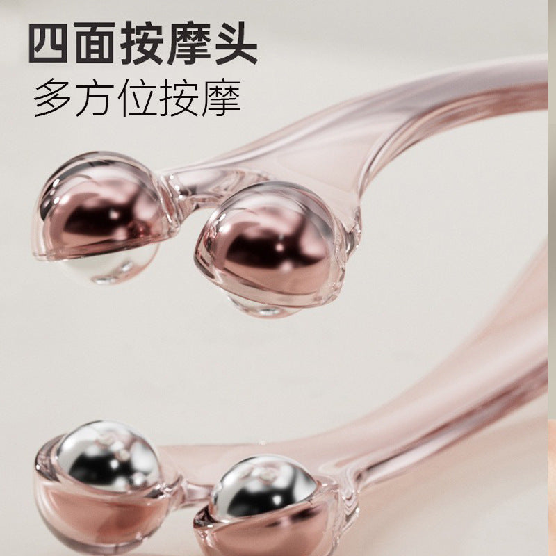 Finger Roller Massager 4 Magnetic Beads Clip Finger Joint Massager Tiger Mouth Hand Numbness Whitening Thin Hand 5 Bead Massage Stick - image 4
