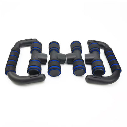 H-Shaped Push-Up Bracket Home Arm and Abdominal Muscle Fitness Equipment Indoor Exercise Chest Muscle Fitness Push-Up Bracket - image 3