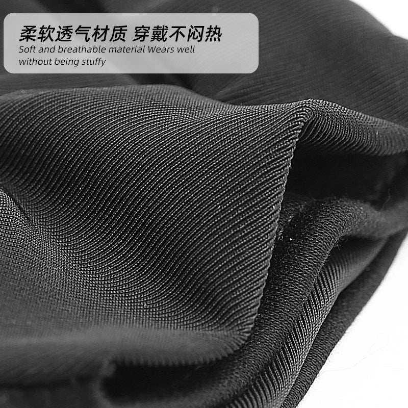 Three-Finger Hairdressing Heat Insulation Gloves Double-Sided Thick Salon Straightening Curling Iron Self-Use Gloves - image 2