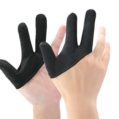 Three-Finger Hairdressing Heat Insulation Gloves Double-Sided Thick Salon Straightening Curling Iron Self-Use Gloves - image 5