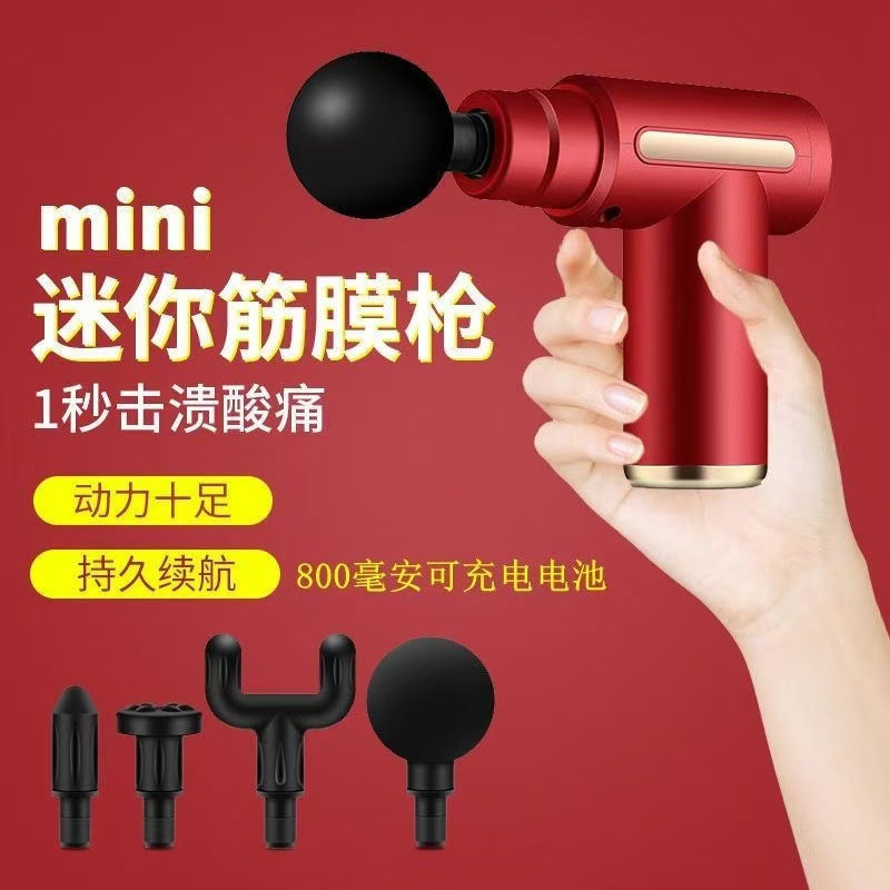 Mini Fascia Gun to Relax Muscles, Electric Massager, Multifunctional Men's and Women's Fitness and Slimming Small Cervical Membrane Massage Gun - image 4