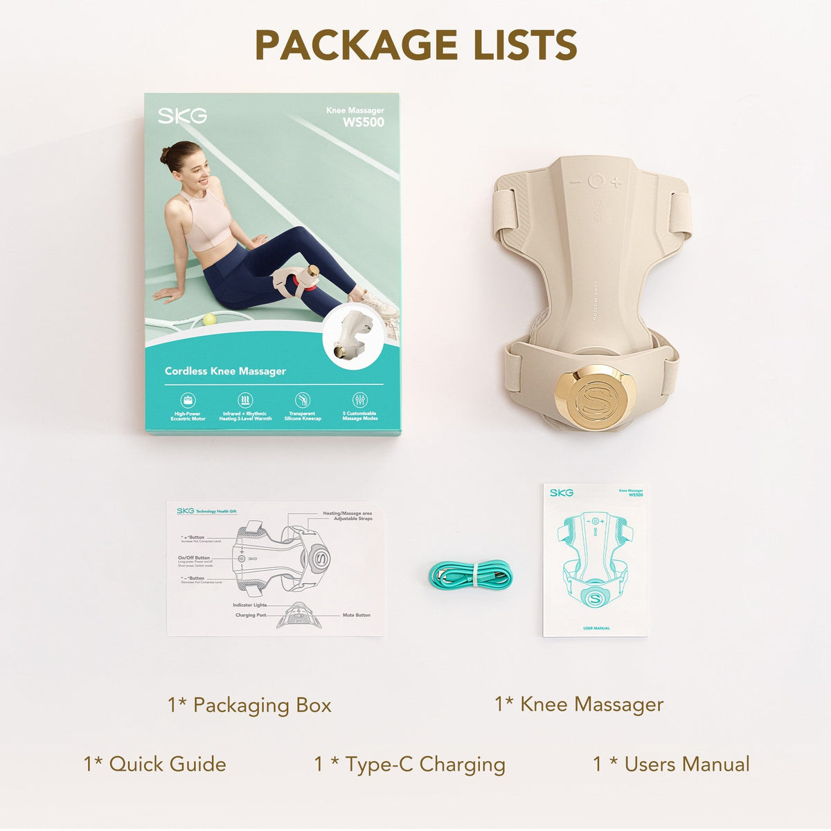 SKG WS500 Knee Massager