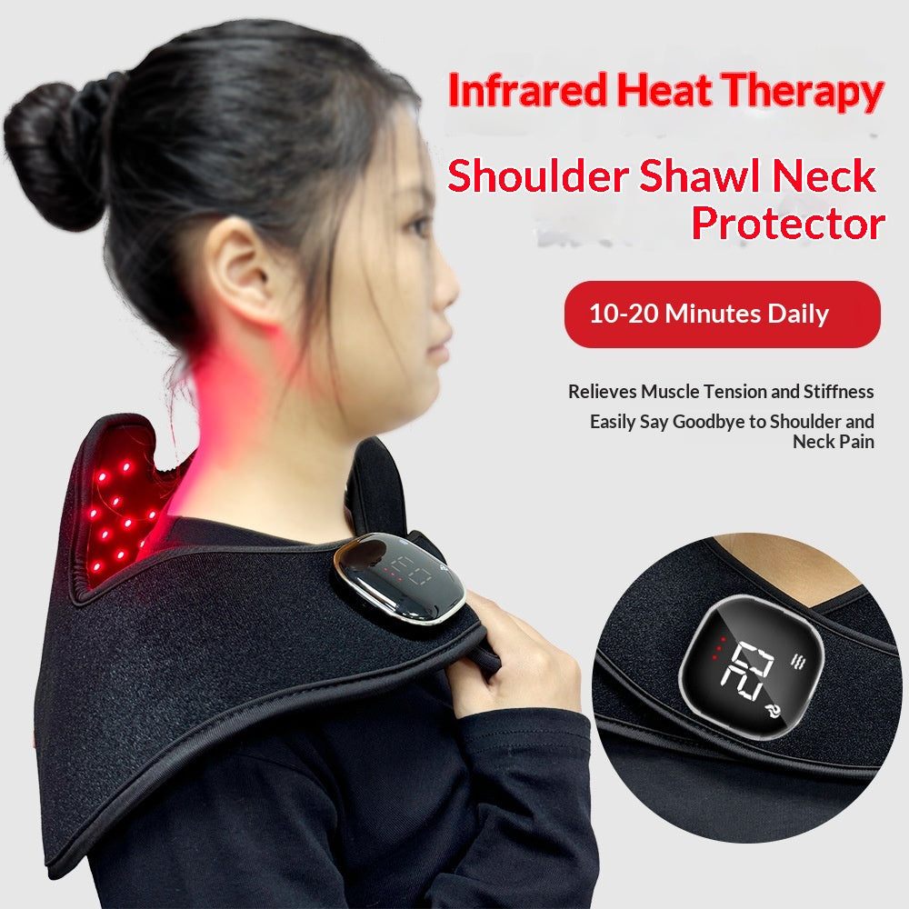 Heating Shoulder And Neck Massager For Thermotherapy