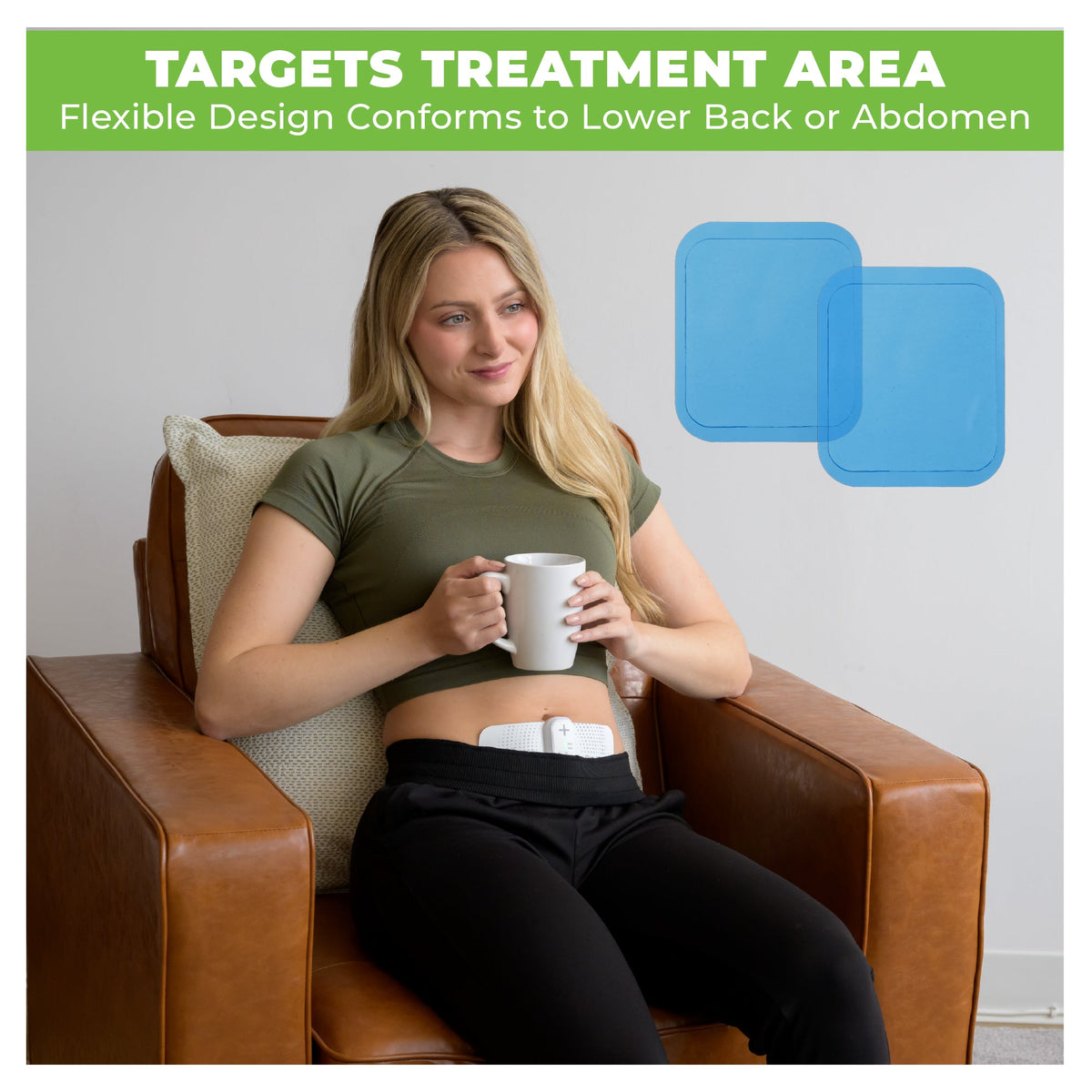 AccuRelief Menstrual Pain Relief TENS Unit Replacement Pads