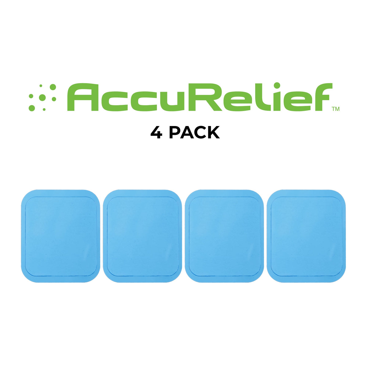 AccuRelief Menstrual Pain Relief TENS Unit Replacement Pads