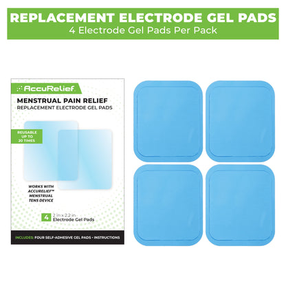 AccuRelief Menstrual Pain Relief TENS Unit Replacement Pads