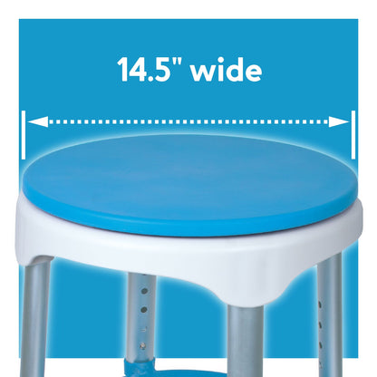 Carex EZ Swivel Stool