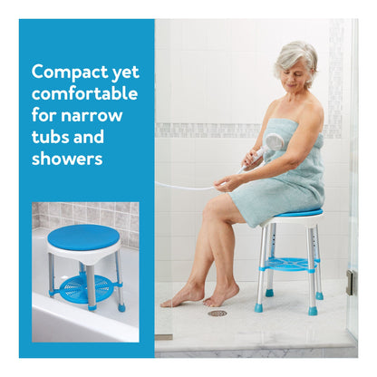 Carex EZ Swivel Stool