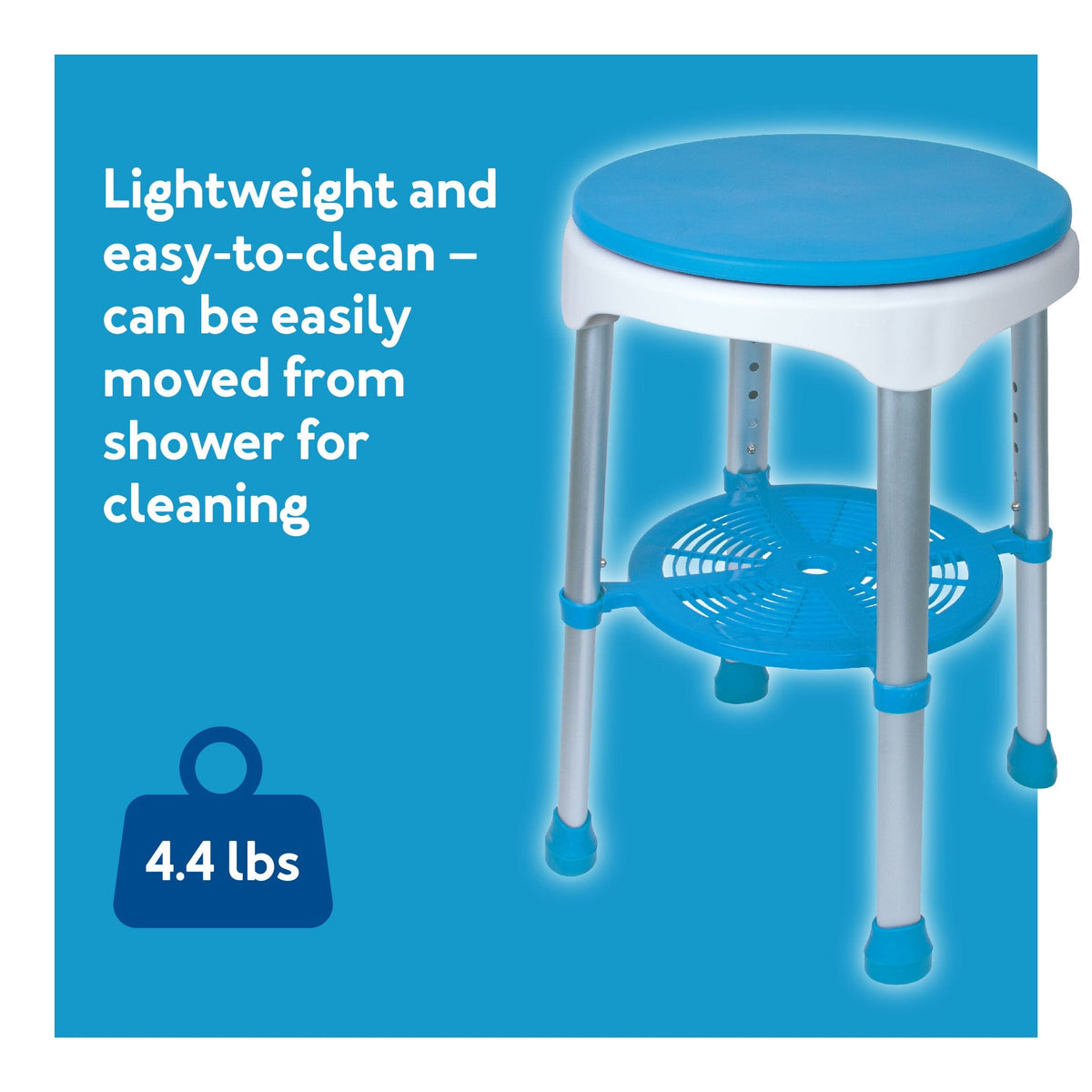 Carex EZ Swivel Stool