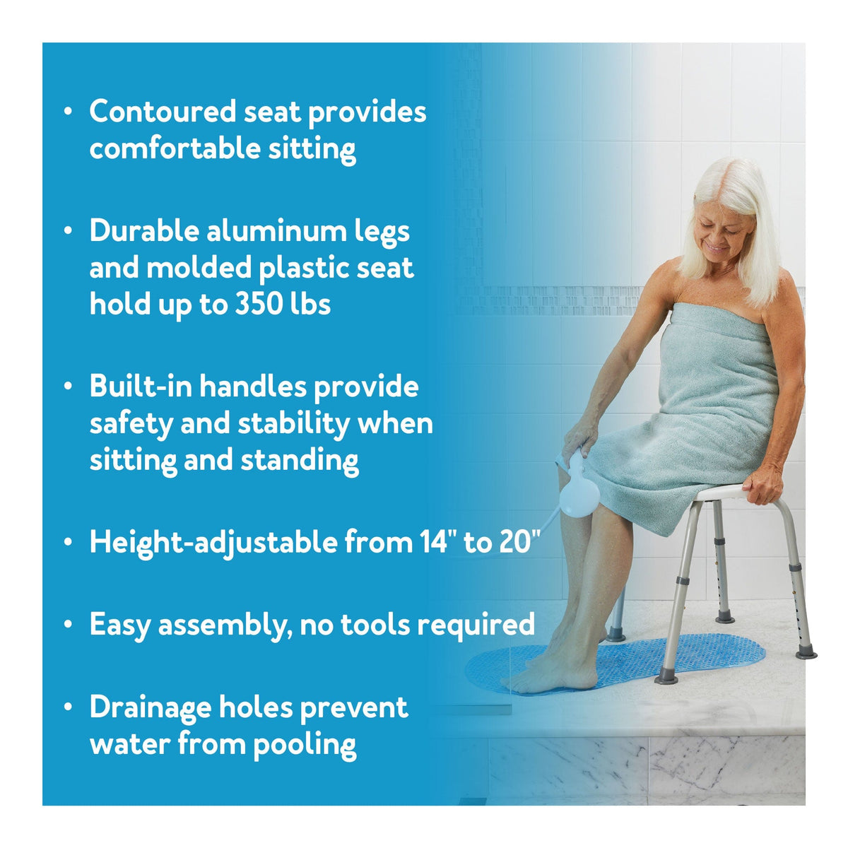Carex Classics Bath & Shower Seat