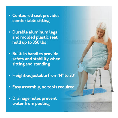 Carex Classics Bath & Shower Seat