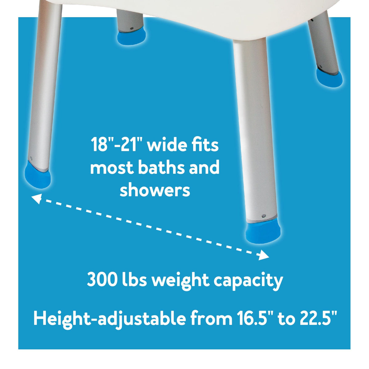Carex E-Z Bath & Shower Seat with Handles