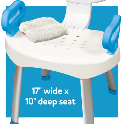 Carex E-Z Bath & Shower Seat with Handles