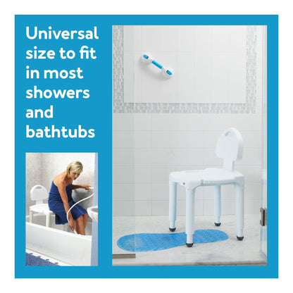 Carex Universal Bath Seat with Back