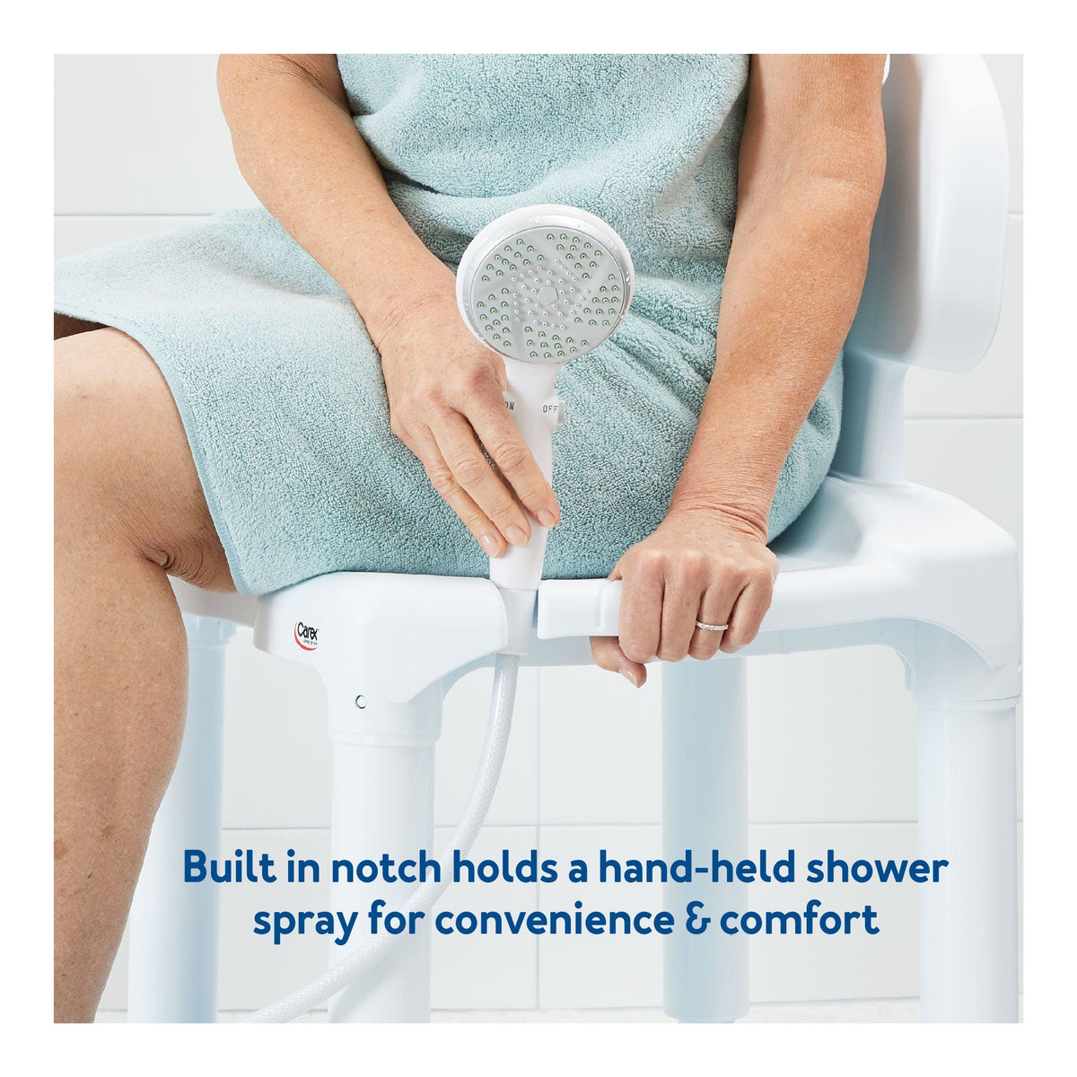 Carex Universal Bath Seat with Back
