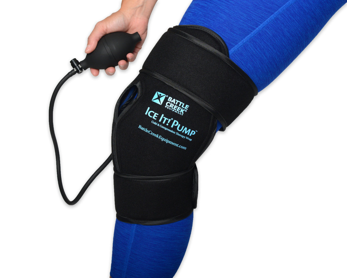 Ice It! Pump Cold & Compression Therapy Wrap | Shoulder, Hip, Knee & Ankle Recovery