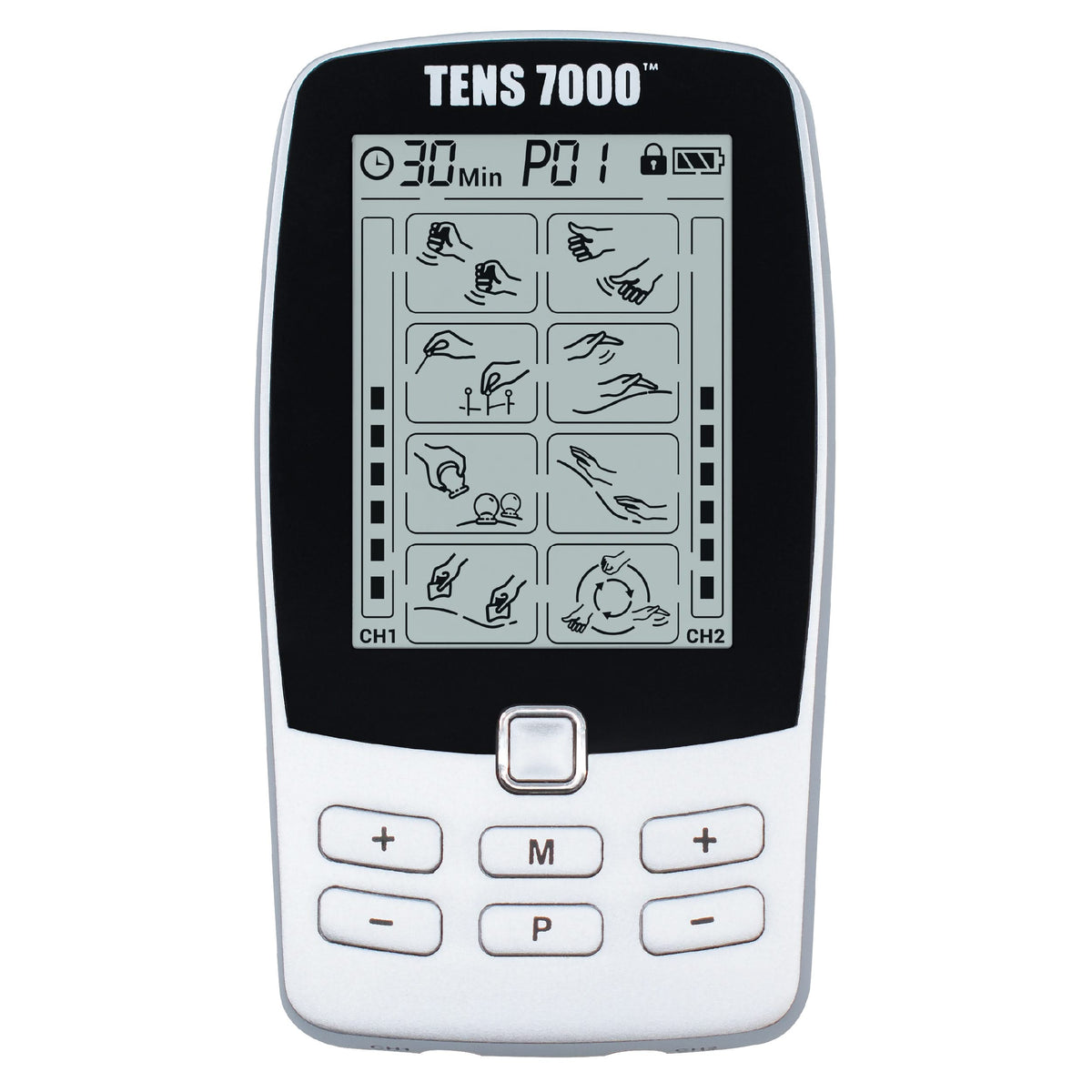 TENS 7000 Dual-Channel TENS Massager