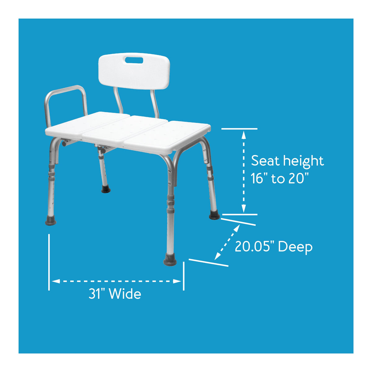 Carex Bathtub Transfer Bench