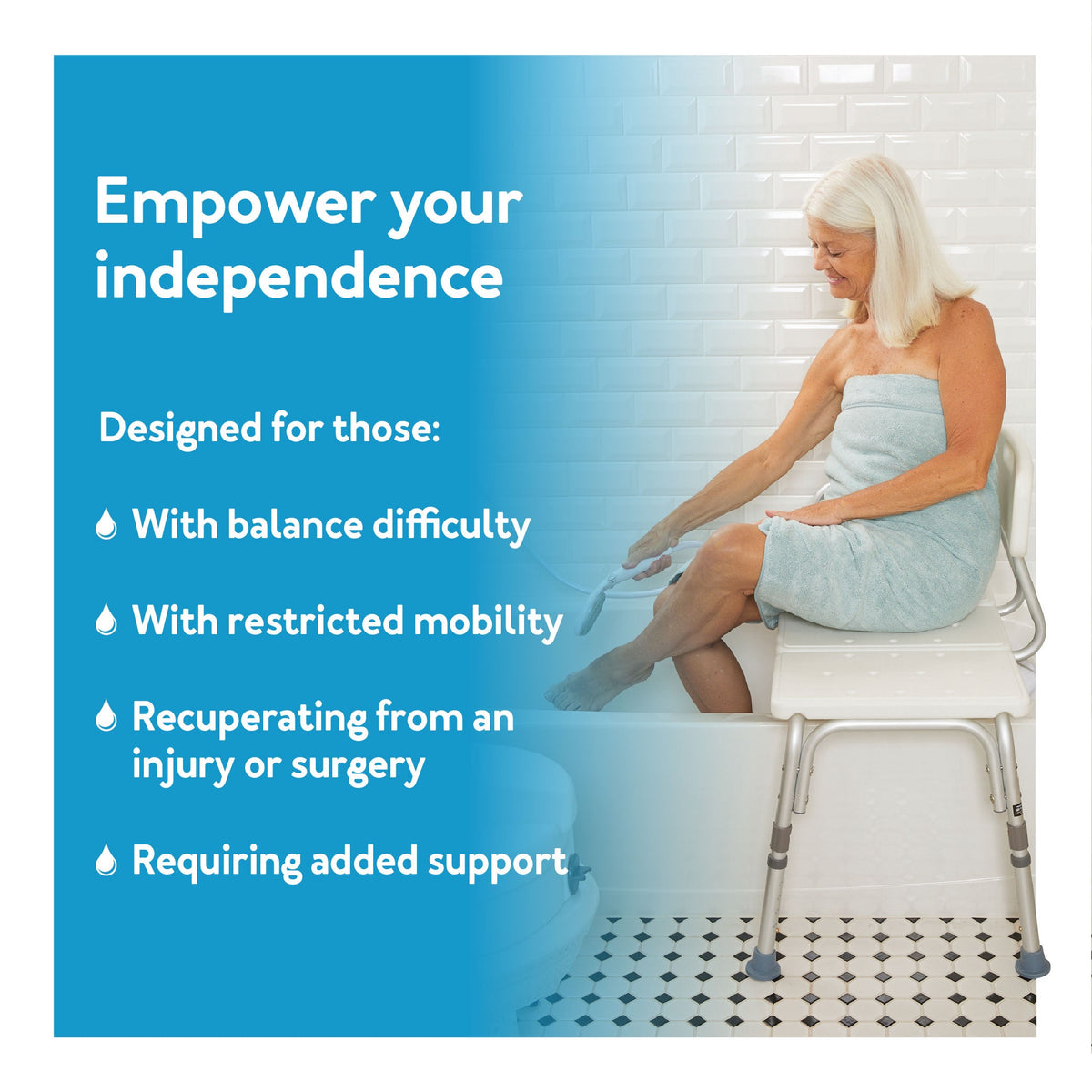 Carex Bathtub Transfer Bench