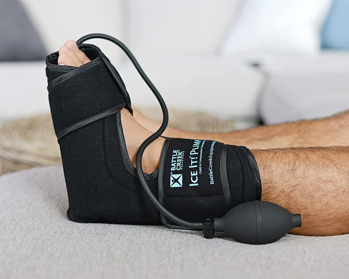 Ice It! Pump Cold & Compression Therapy Wrap | Shoulder, Hip, Knee & Ankle Recovery