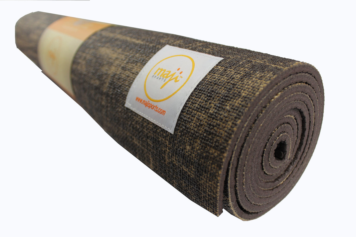 Jute Premium ECO Fitness, pilates, Yoga Mat + Foot Massager - 7.5 X 17.5 cm