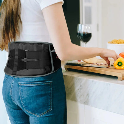 Cordless XL Heating Pad with Massager