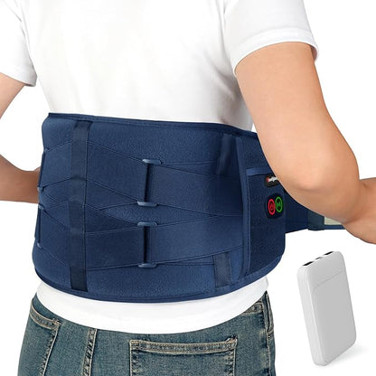 Cordless XL Heating Pad with Massager
