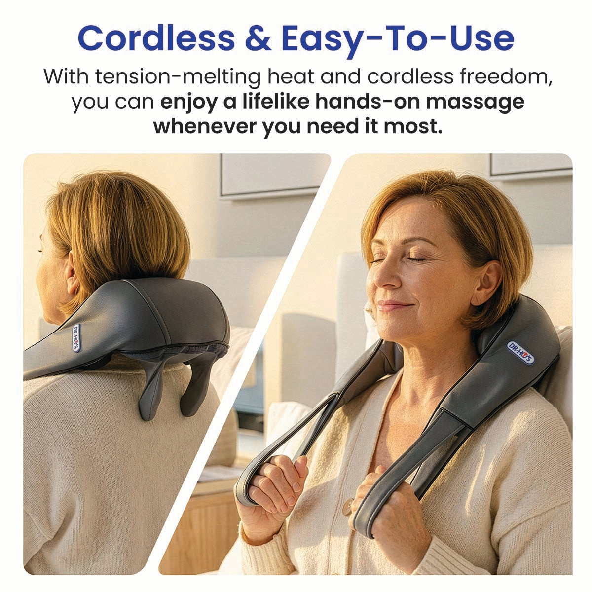 Hand Motion Pro - Neck & Shoulder Massager with Heat