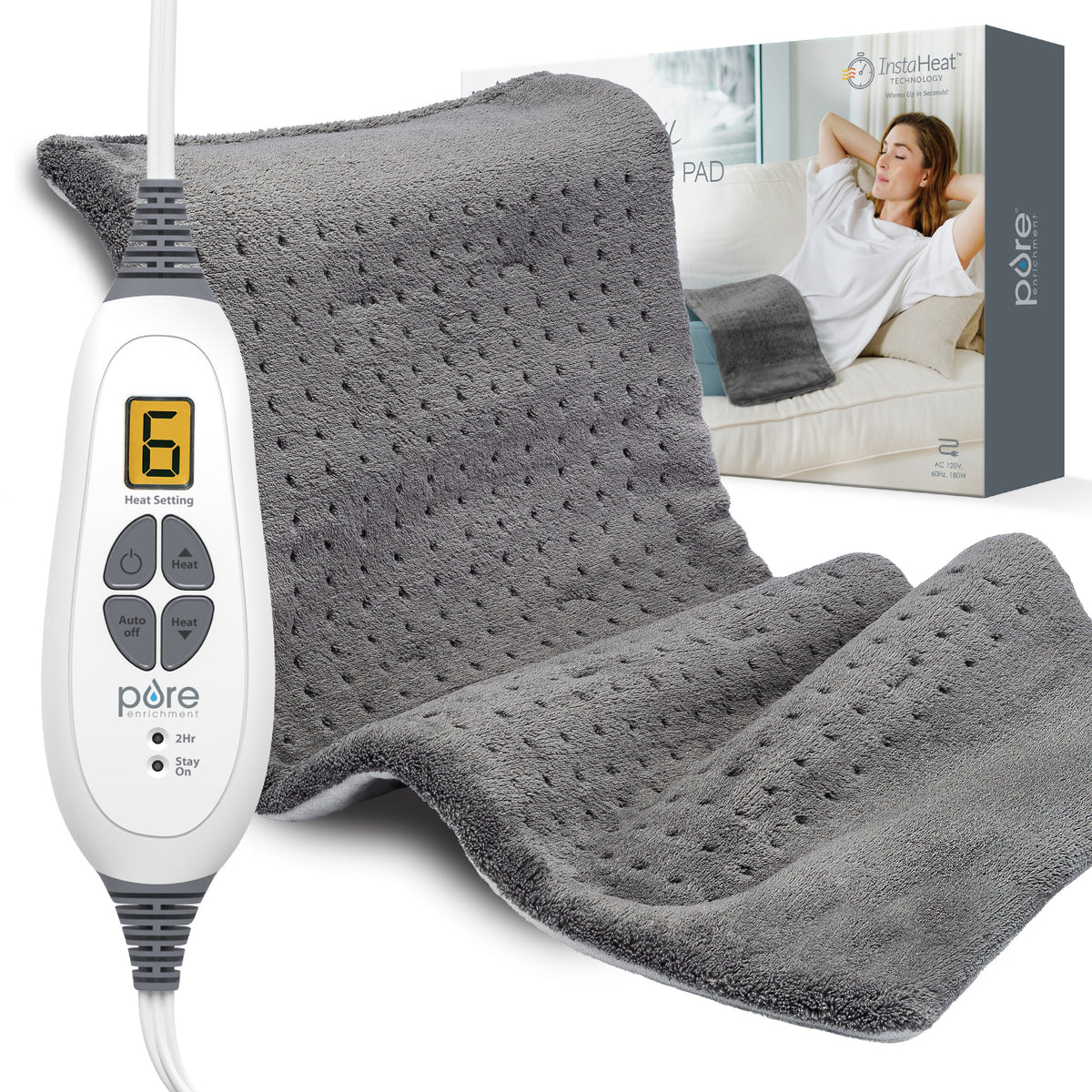 PureRelief XL – King Size Heating Pad