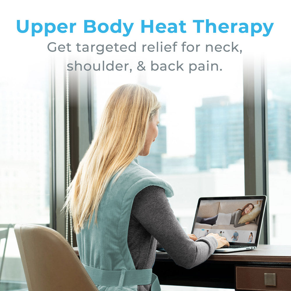 PureRelief XL Extra-Long Back & Neck Heating Pad