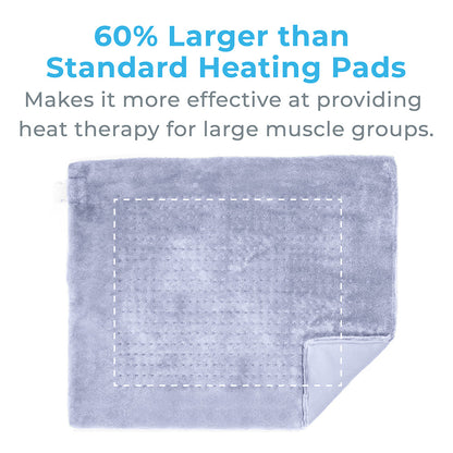 PureRelief XXL Ultra-Wide Microplush Heating Pad