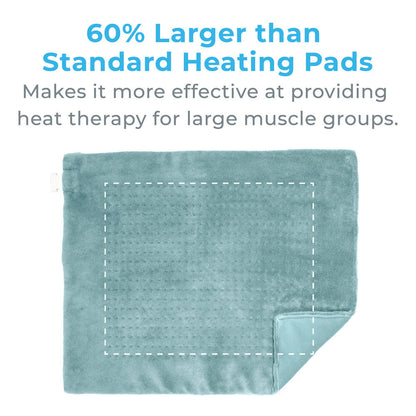 PureRelief XXL Ultra-Wide Microplush Heating Pad