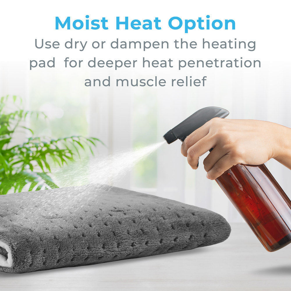 PureRelief XXL Ultra-Wide Microplush Heating Pad