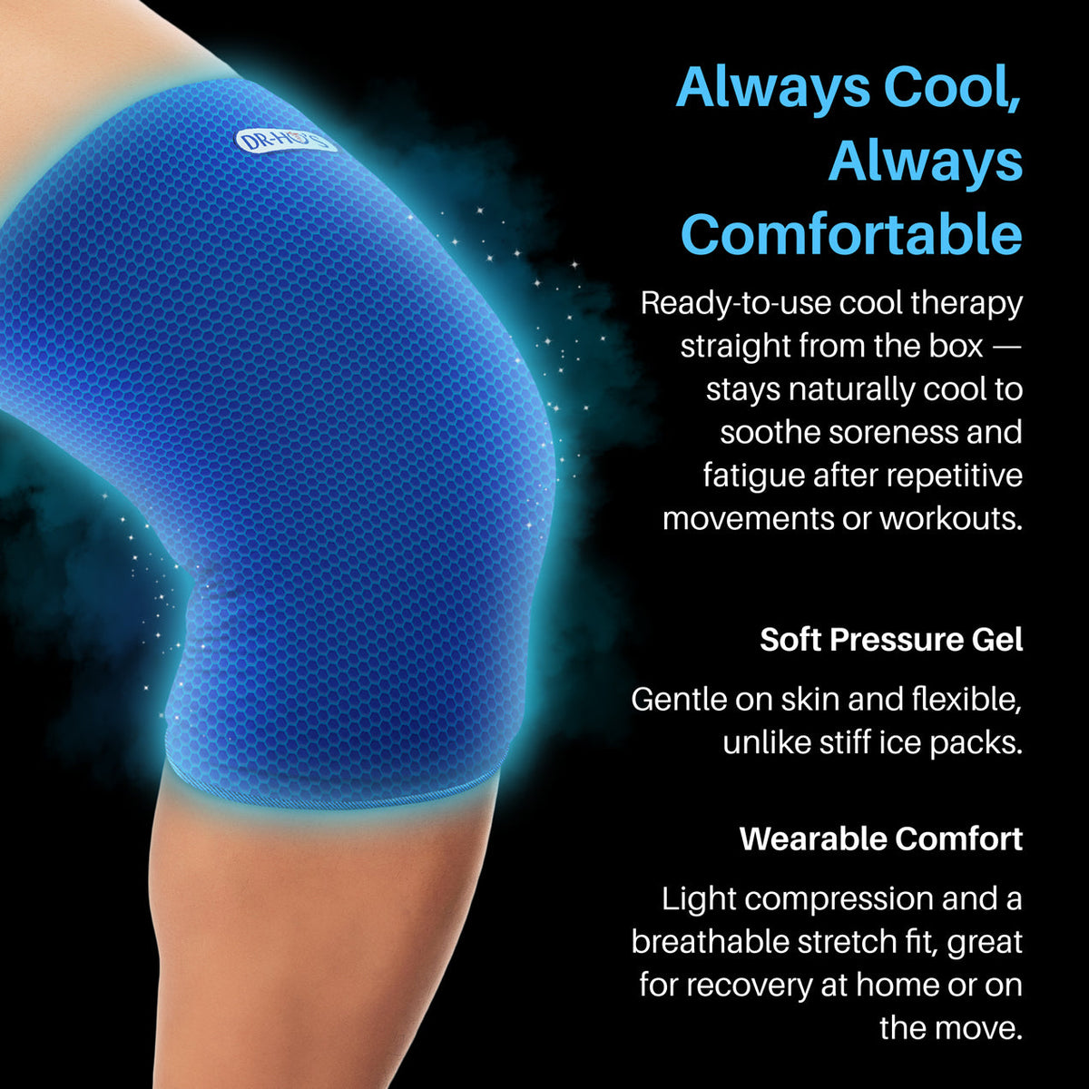 ThermaCool Hot/Cold Knee Recovery Sleeve