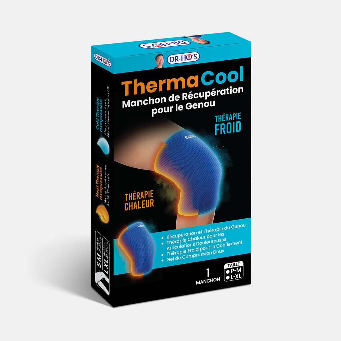 ThermaCool Hot/Cold Knee Recovery Sleeve