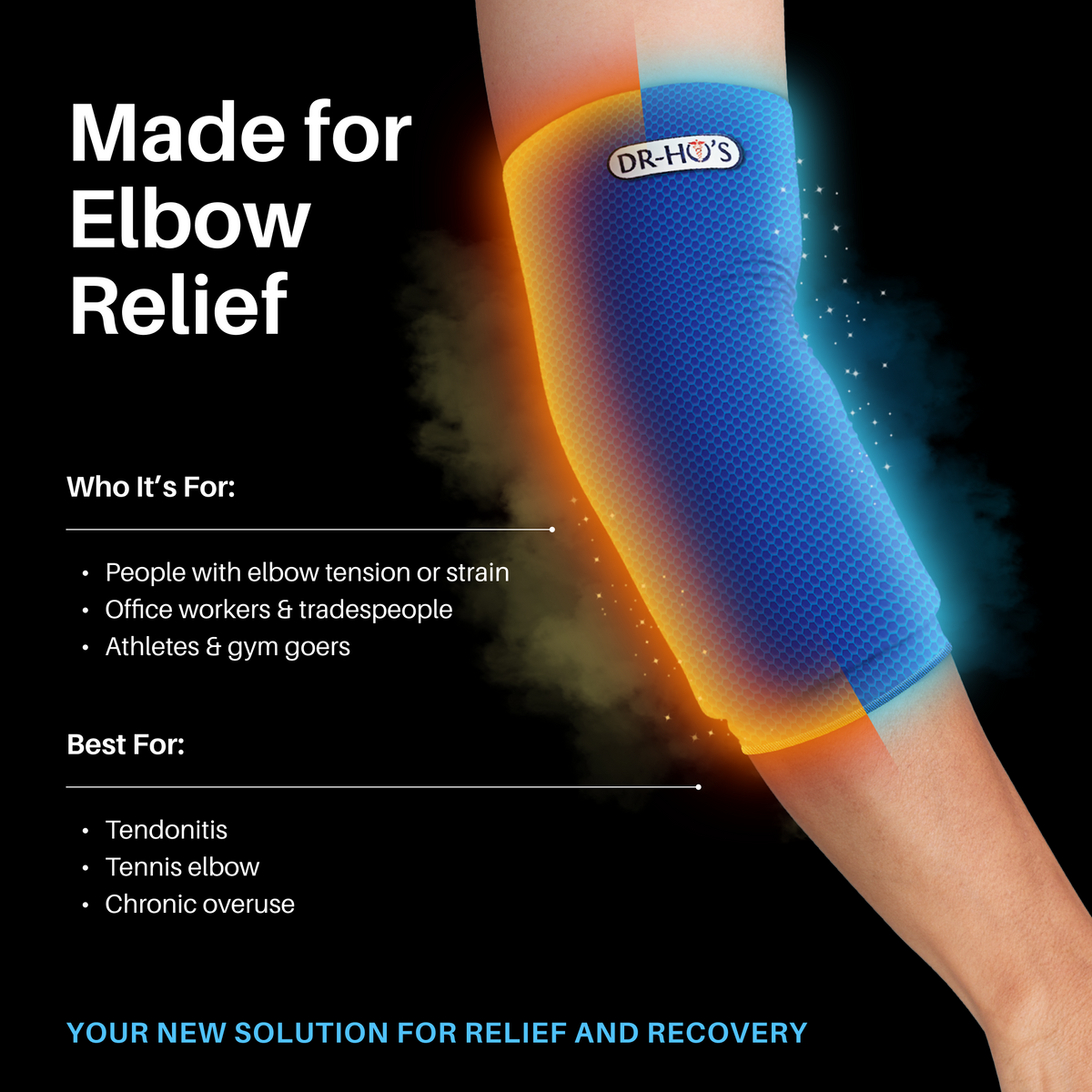 ThermaCool Hot/Cold Elbow Recovery Sleeve