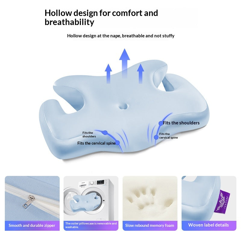Winged Neck Support Pillow