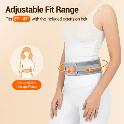 Cordless Heating Pad for Lower Back with Massager FSA Eligible