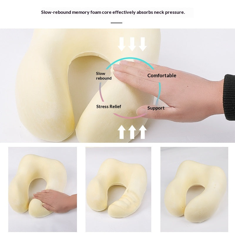 U-Shaped Memory Foam Support Pillow