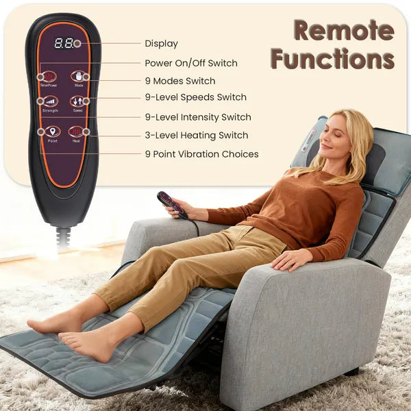 Flannel / PU Material Options - 1 Pc Full Body Massage Mat Multifunctional…