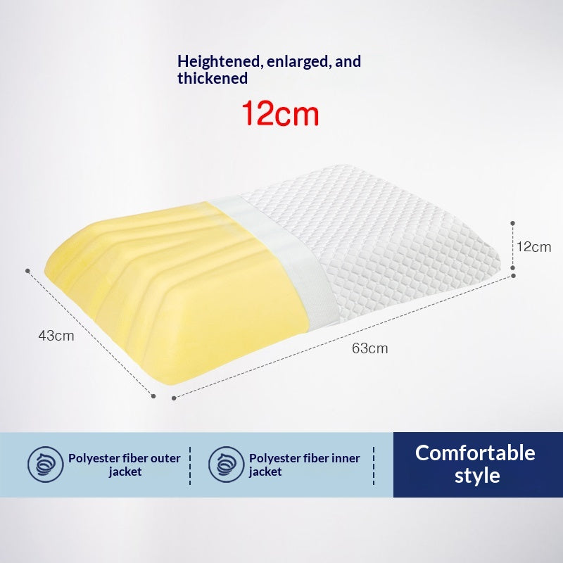 Elevated Memory Foam Support Pillow