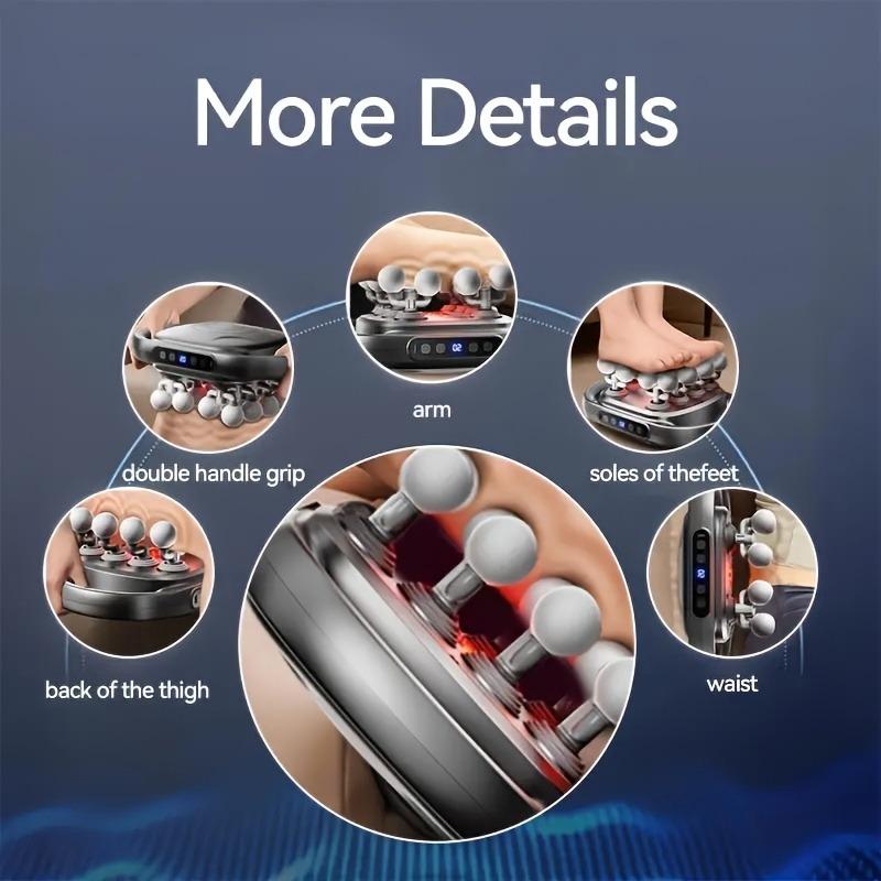 Mini, Lightweight, Rechargeable Massage Gun, Muscle Relaxer, Daily…
