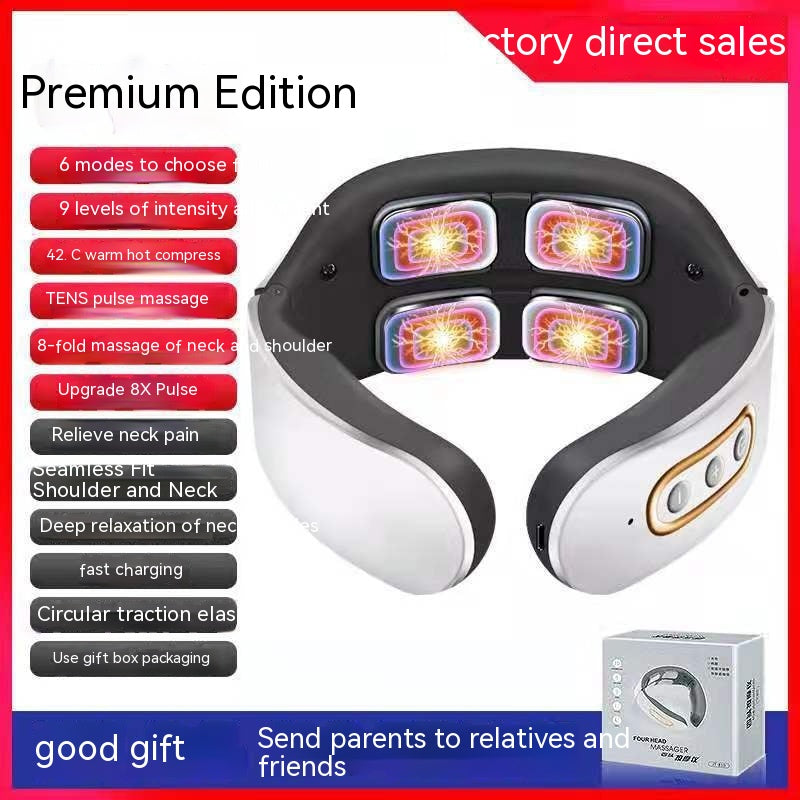 Heated Pulse Neck Massager