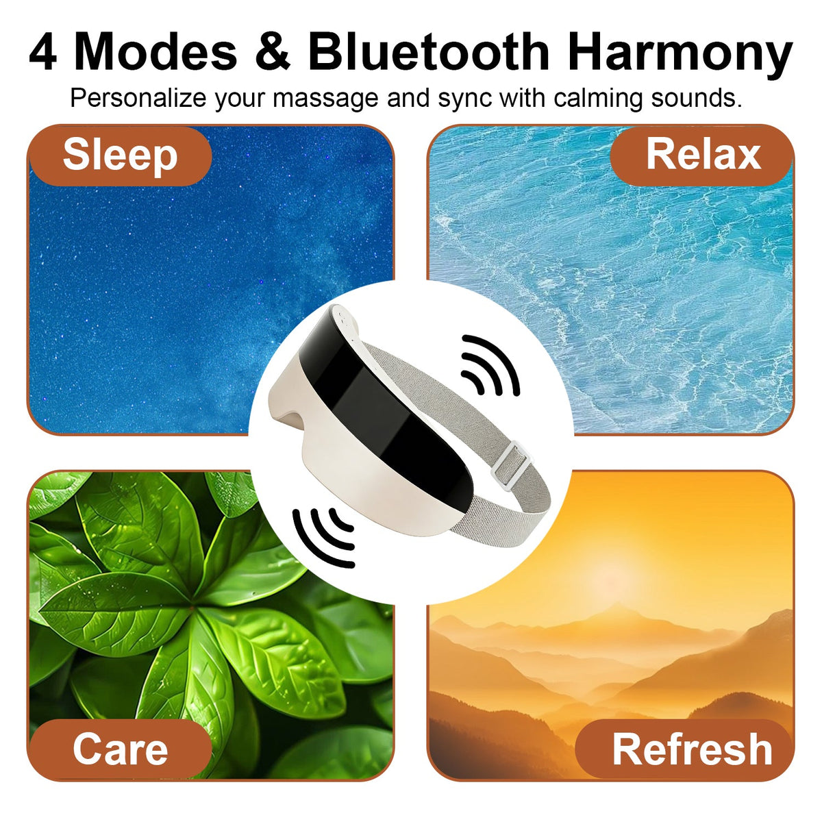 Eye Massager With Heat-Bluetooth Music Smart Eye Mask For Relax Eye Reduce…