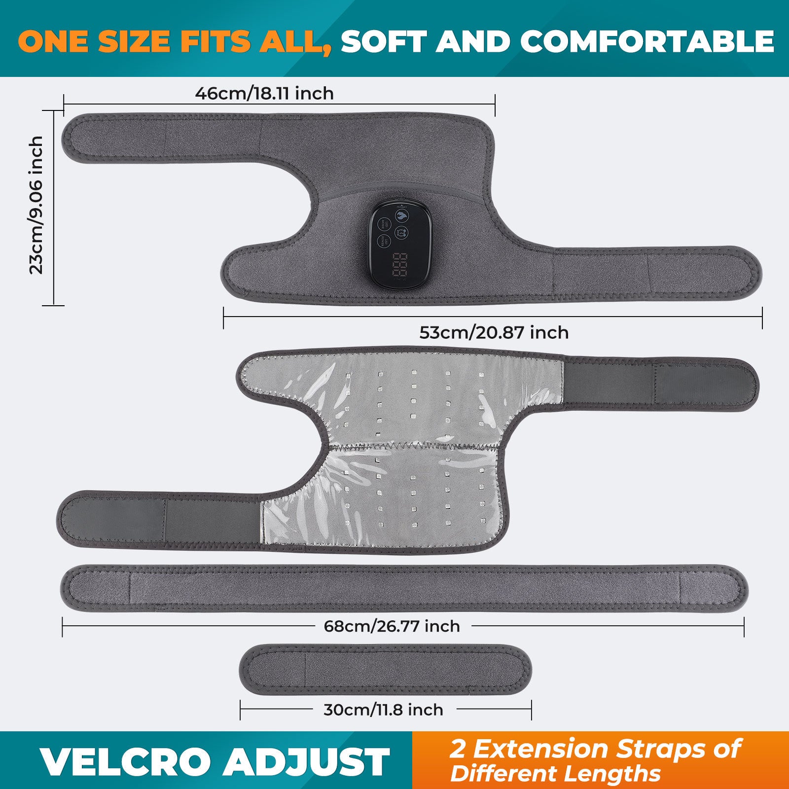 Red Light Knee Support Brace