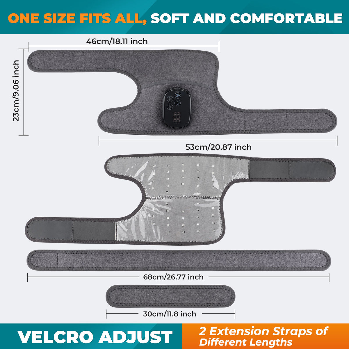 Red Light Knee Support Brace