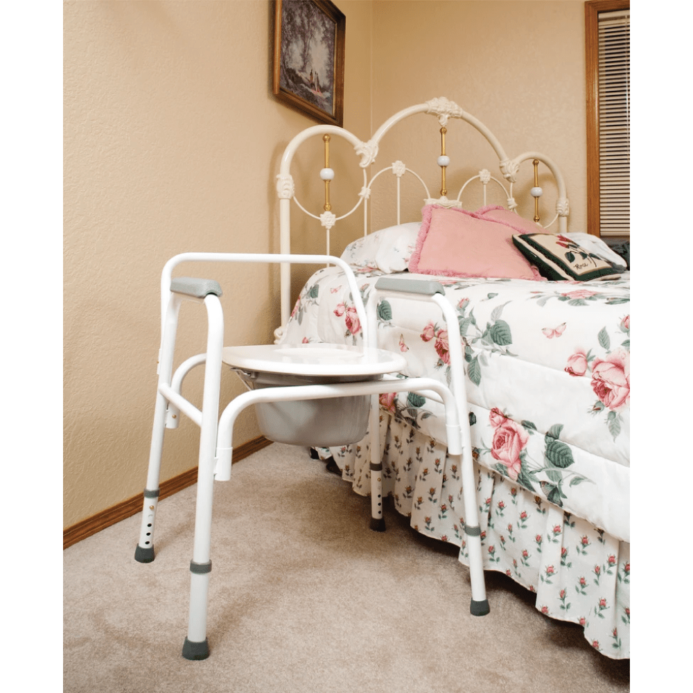 Carex Bedside Steel Commode