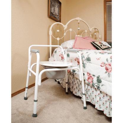 Carex Bedside Steel Commode