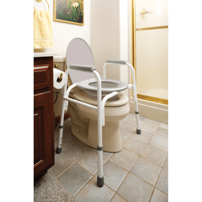 Carex Bedside Steel Commode