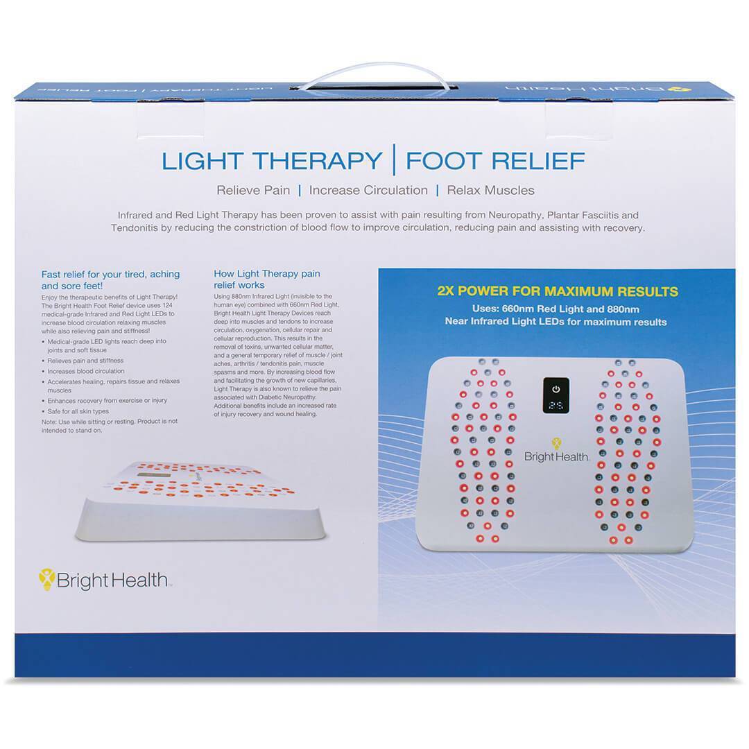 Bright Health Red Light Therapy Foot Pain Relief Device